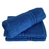 Froté osuška pragati tmavě modrá, 70x140 cm