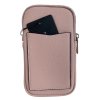 Dámská crossbody taška na mobil růžová