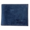 Pánská kožená peněženka Wild Fashion4u černá