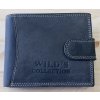 Pánská kožená peněženka s přezkou Wild´s Collection grey