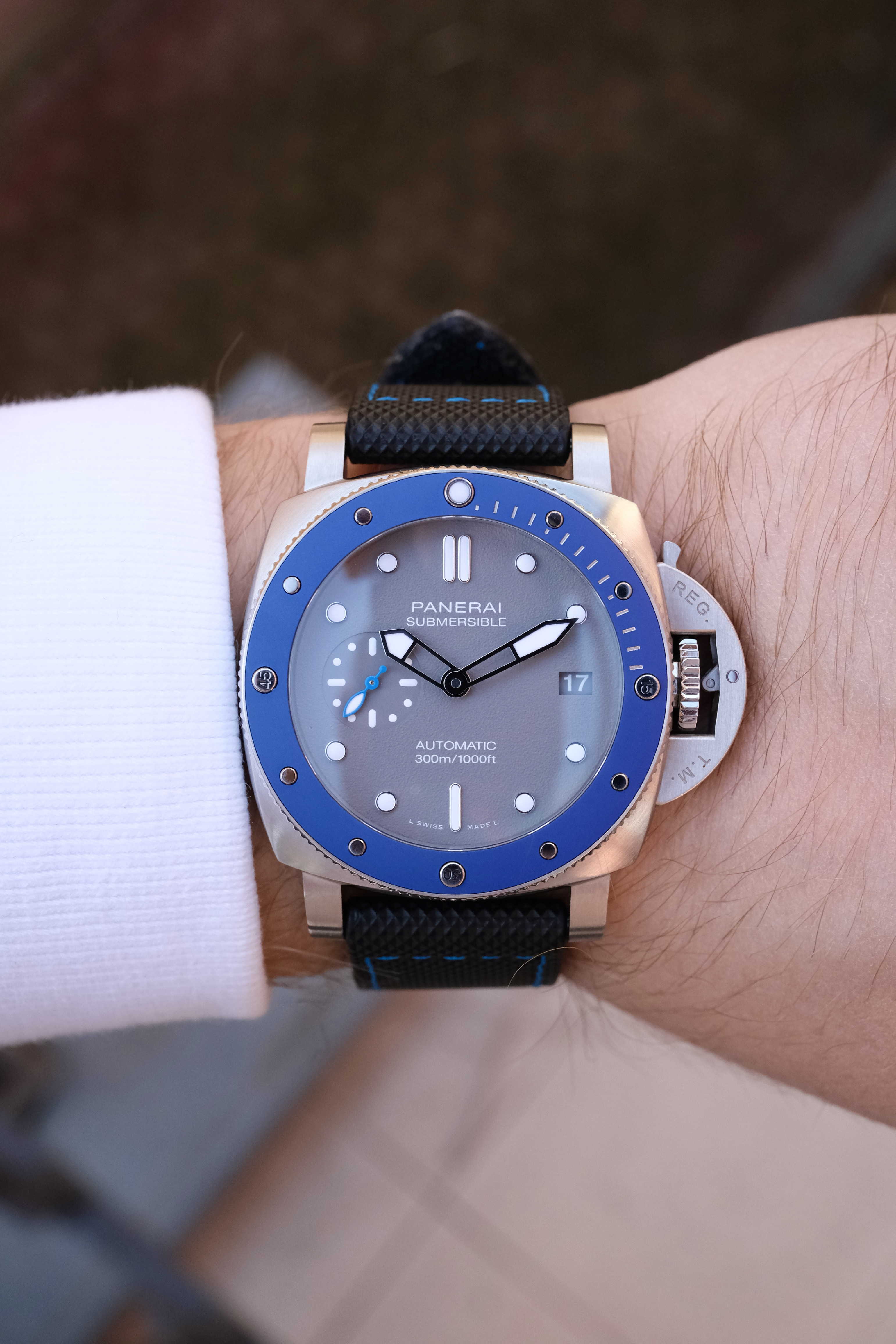 Wrist Panerai Submersibles Wrist Panerai Submersible 42mm Bronze