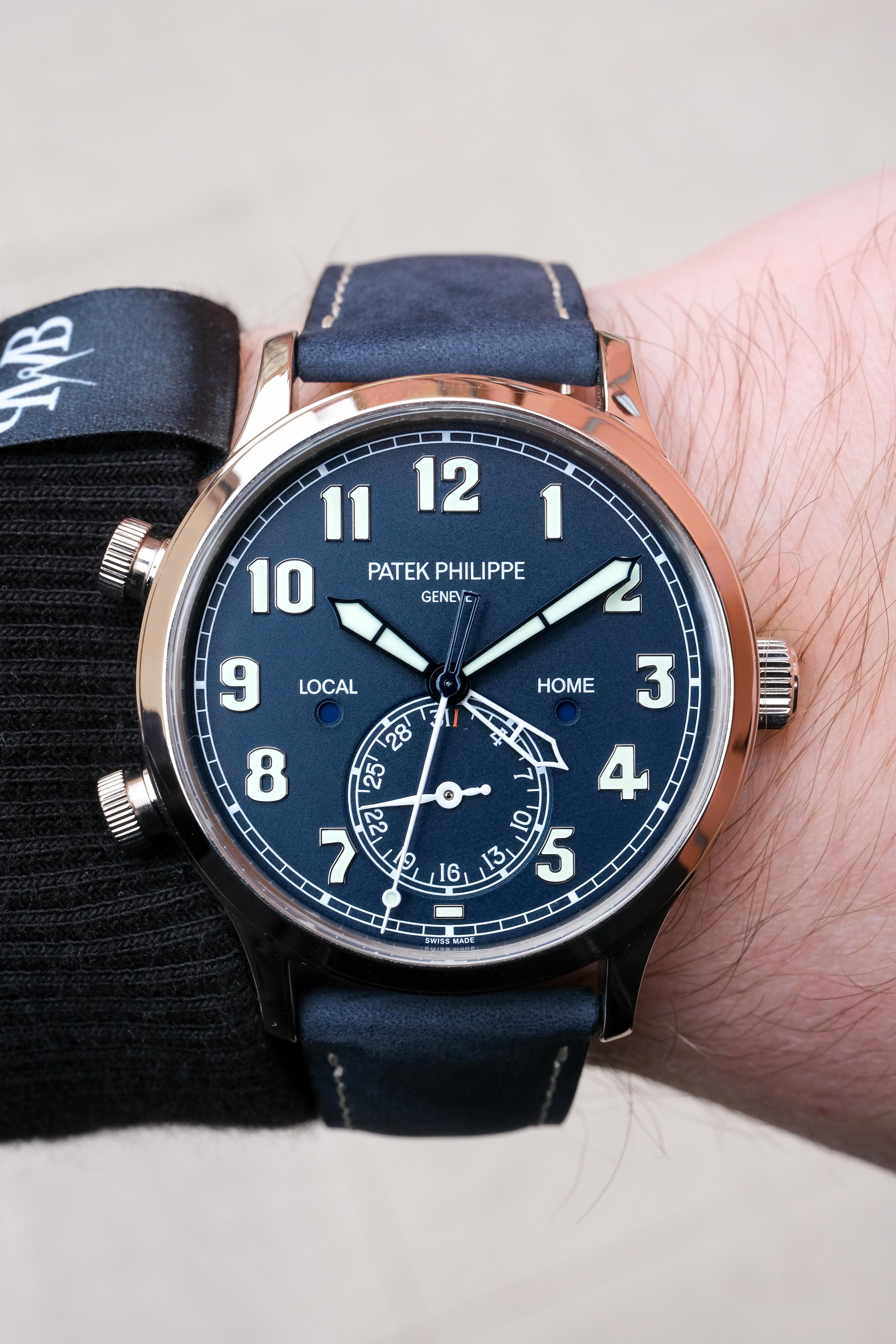 Patek Philippe Calatrava Pilot Travel Time Prague Watch Boutique