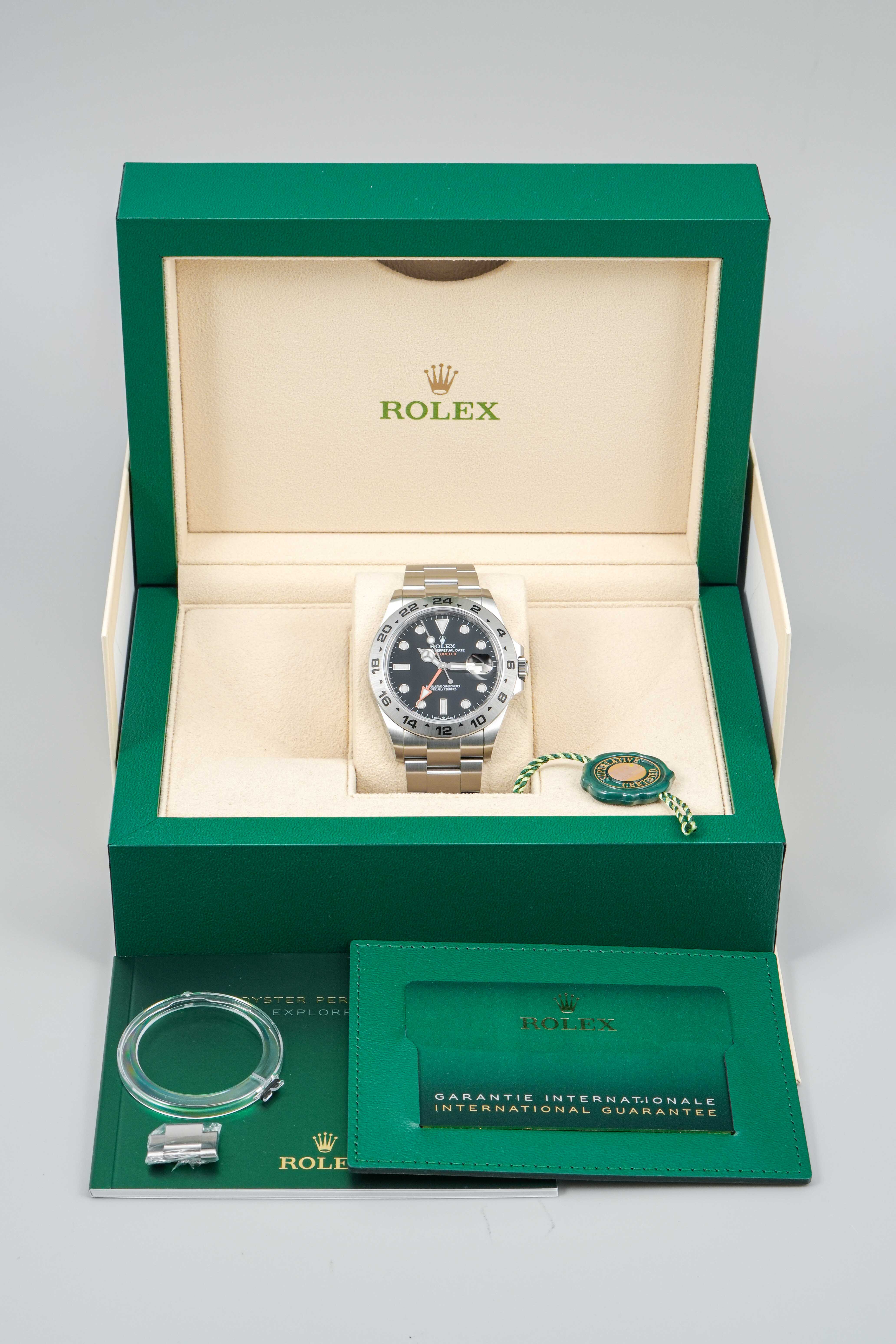 Rolex Explorer II Black dial - Prague Watch Boutique