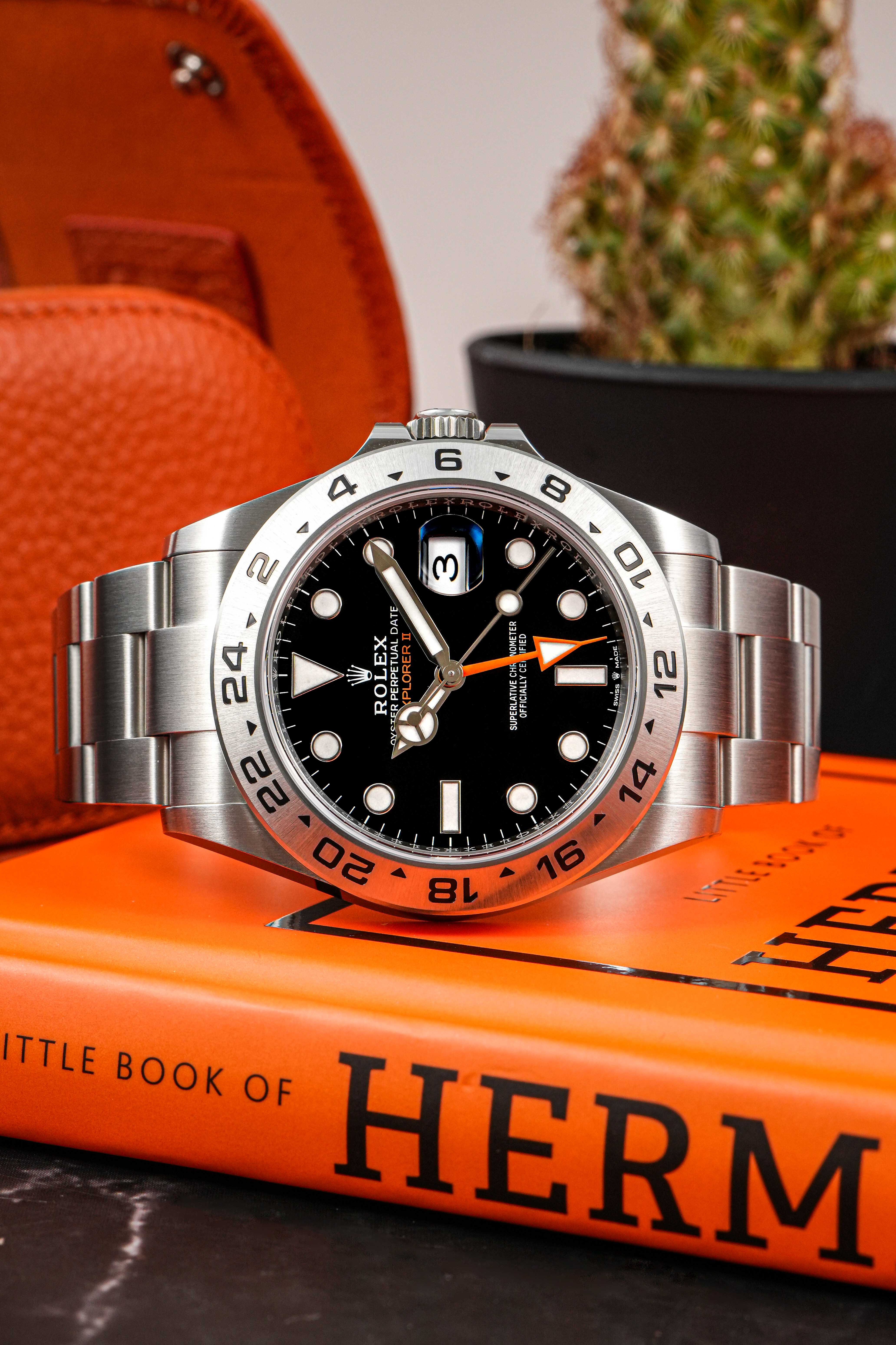 Rolex Explorer II Black dial - Prague Watch Boutique