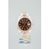 Rolex Datejust TT RG 41 Chocolate dial