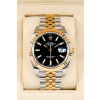 Rolex Datejust 41 TT YG Black dial