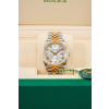 Rolex Datejust 36 TT Silver set diamonds
