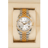 Rolex Datejust 36 TT Silver set diamonds