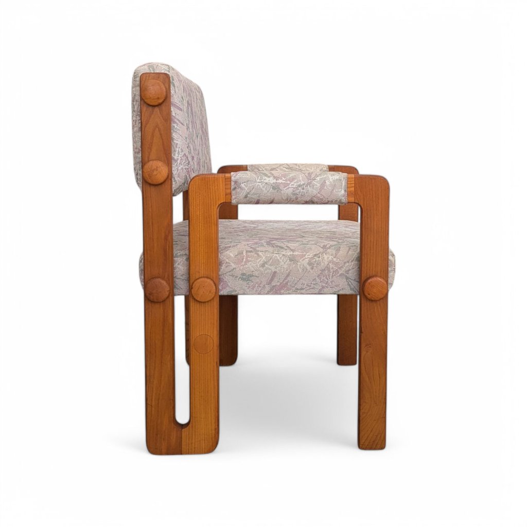 Vintage brutality sculptural armchair 1970