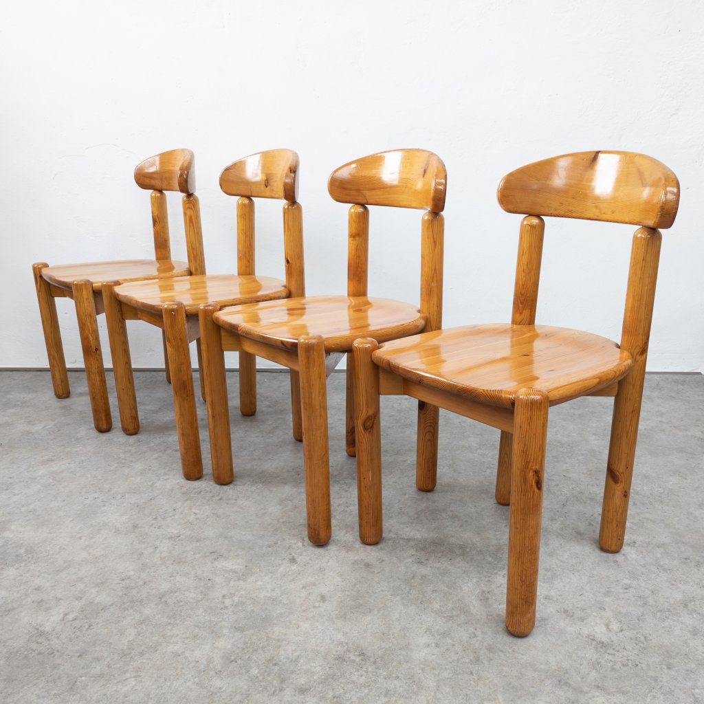 Pine chairs by Rainer Daumiller for Hirtshals Sawmill