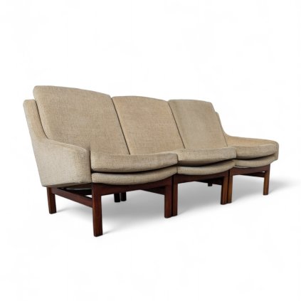 Mid Century modular sofa by Karel Vyčítal for Dřevotvar Jablonné