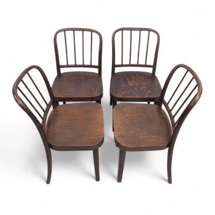Thonet A 811/4 dining chairs by Josef Hoffmann