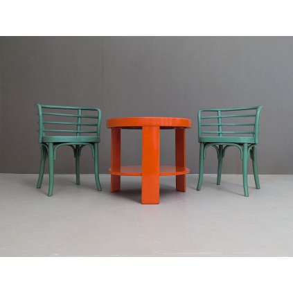 Thonet B 246 Chairs & T 142 Table by Josef Frank, 1930s