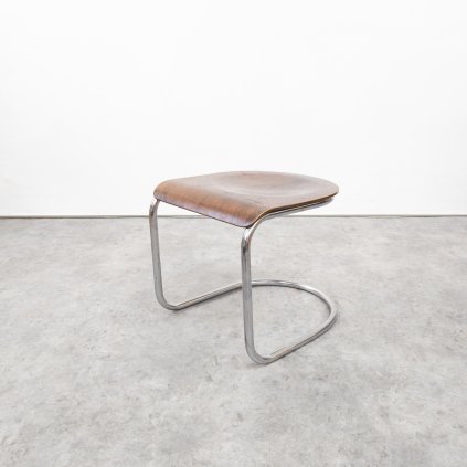 Bauhaus tubular steel stool Vichr