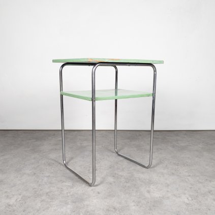 Tubular steel console table by Robert Slezák