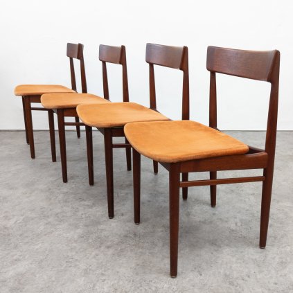 Dining Chairs Model 39 by Henry Rosengren Hansen for Brande Møbelindustri