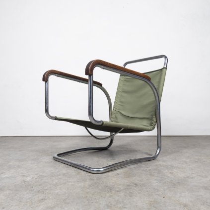 Armchair H 91 by Jindřich Halabala for UP Závody