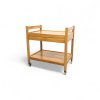 Pine Wooden Serving Cart by Erik Wørts for Ikea