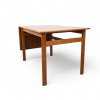 Mid Century solid oak dining table by Karel Vyčítal for Dřevotvar Jablonné