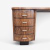 Model H 178 Executive Desk by Jindřich Halabala for UP Zàvody, 1930s