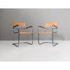 Pair of B 34 armchairs by Marcel Breuer for Samal & co. 1930s