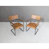 Pair of B 34 armchairs by Marcel Breuer for Samal & co. 1930s