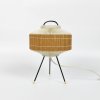 Tripod space age table lamp