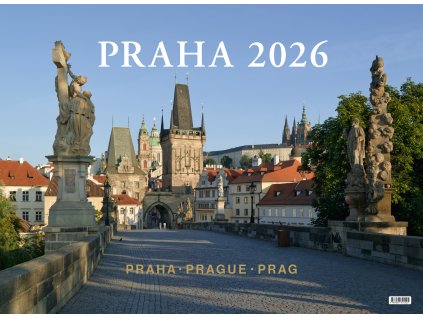 Praha | Prague | Prag 2026 Wall Calendar