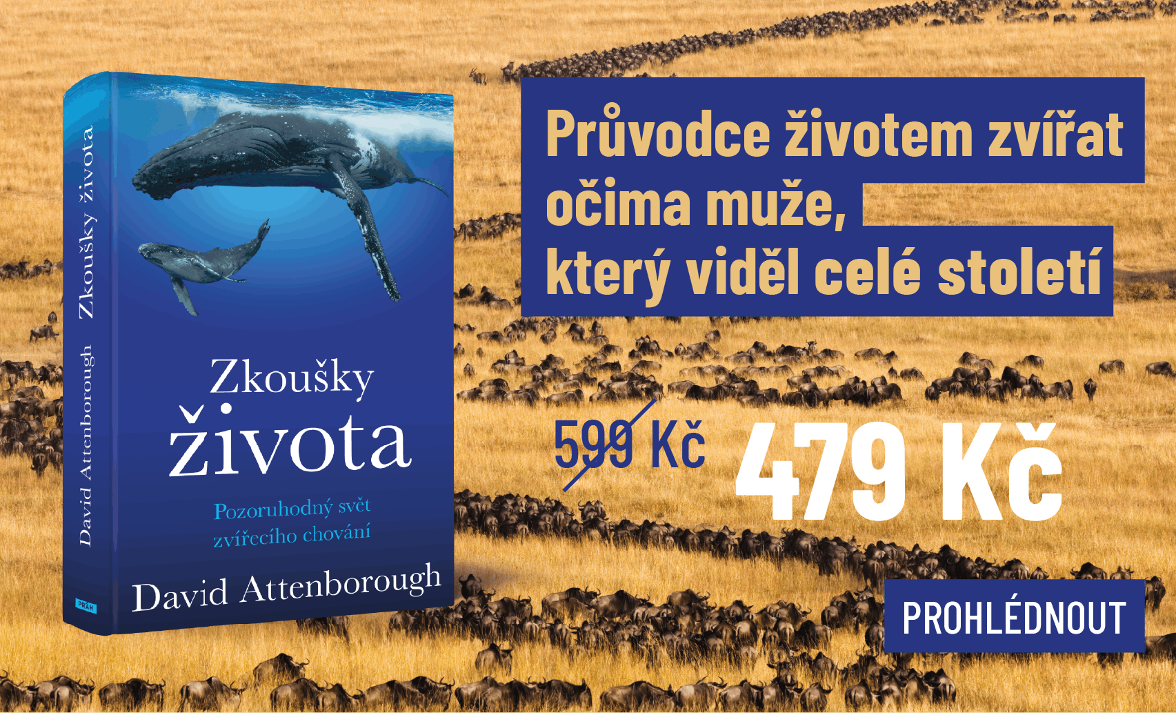 Banner Zkoušky život od Attenborougha