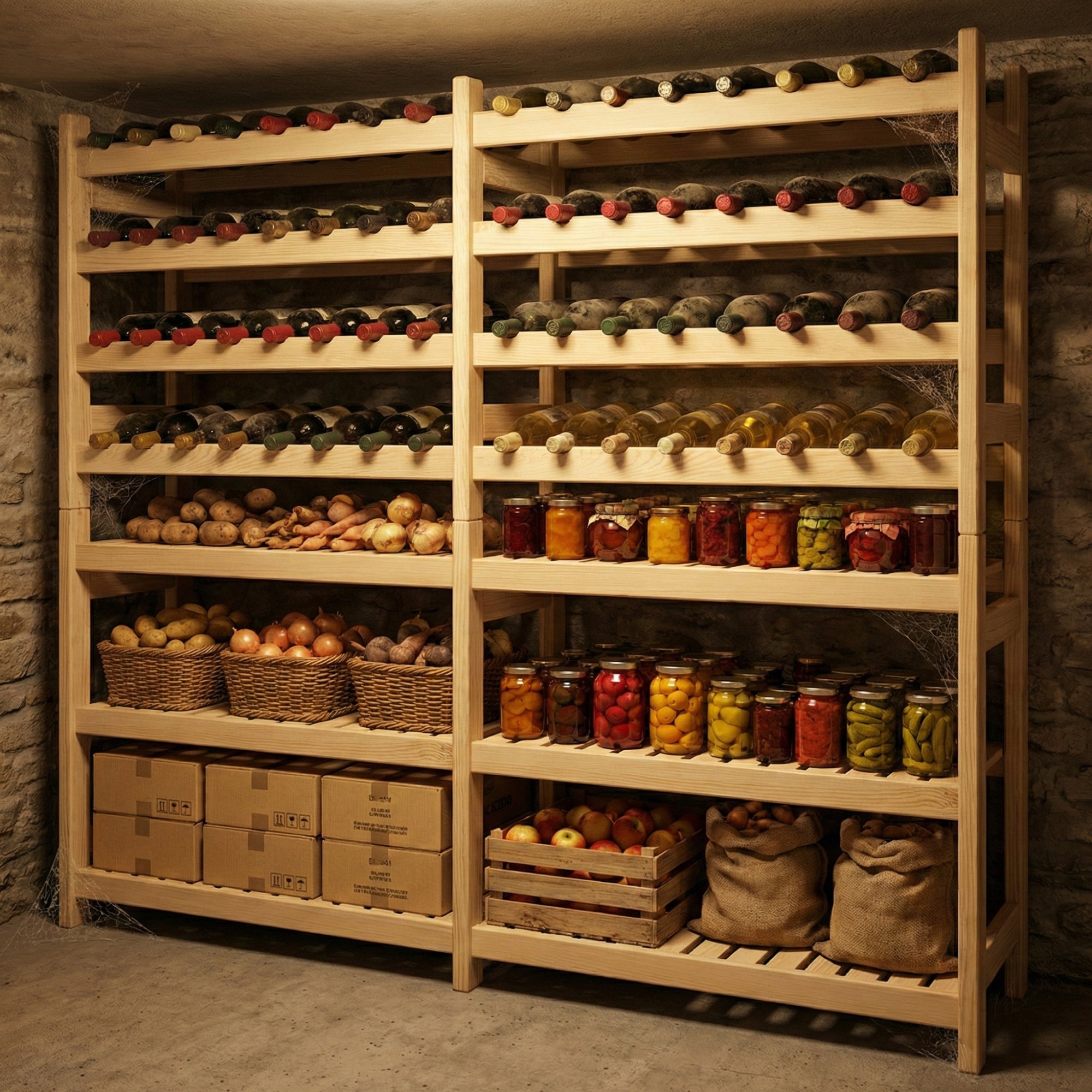 Jaký regál vybrat do sklepa? Zjistěte, na co se zaměřit!