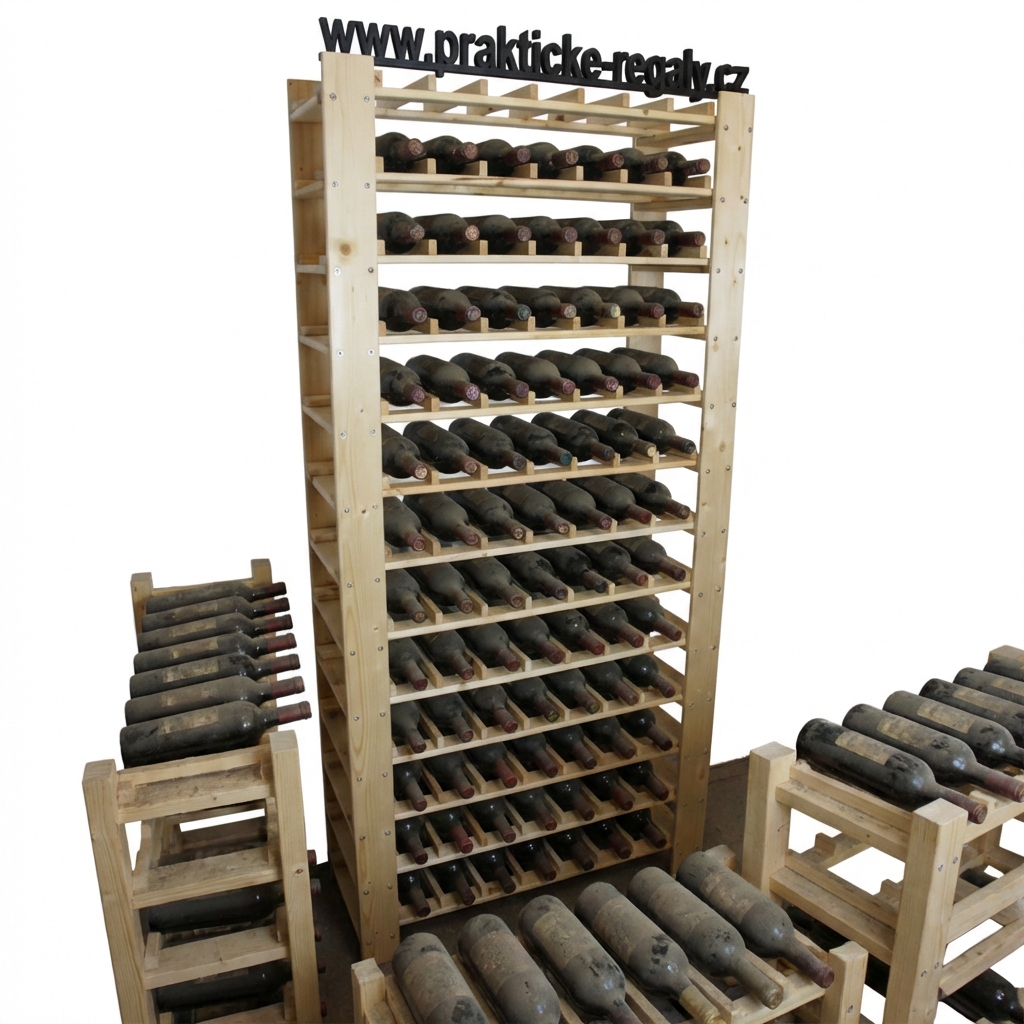 Jaký regál vybrat pro skladování vína?