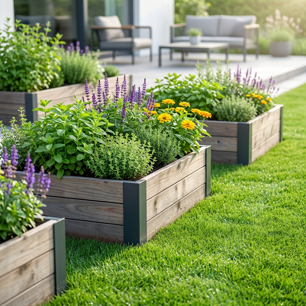 Vyvýšené záhony: Jak vybrat ideální model pro váš balkon, terasu nebo zahradu