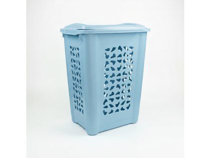 Koš na prádlo 60L modrý