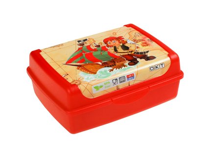 Plastový box Deco „Pirát midi“ - 1l, 17x13x6,5 cm - POSLEDNÍCH 12 KS