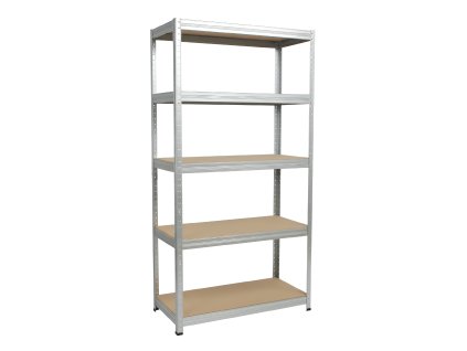 Kovový regál Helios 5 polic 4k