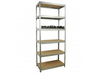Kovový regál Helios 6 polic 1