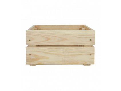 Dřevěná bedýnka 29,2x19,5x16,4 cm 01