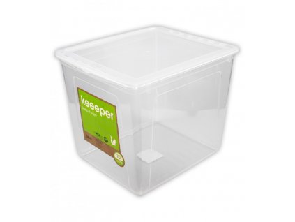 Plastový box Basixx 30 l, průhledný 01