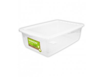 Plastový box Basixx 30 l, průhledný 01