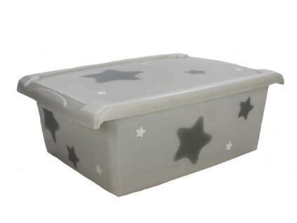 Plastový box Fashion, Hvězda, 39x29x14cm 01
