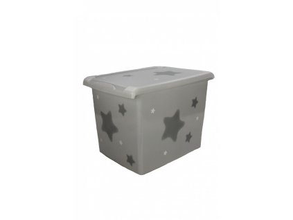 Plastový box Fashion, Hvězda, 39x29x27cm 01