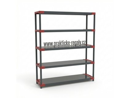 Plastový regál Jupiter 5 p