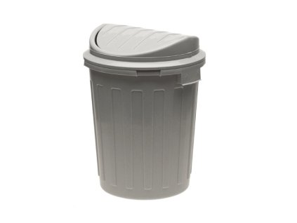 Odpadkový koš Maxi Swing 23 l, stříbrný