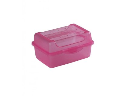 Plastový box MICRO růžový, 0,35 l