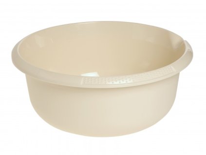 Kulatá miska s výlevkou, krémová, Ø 36 cm