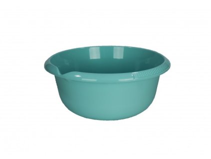 Kulatá miska s výlevkou, světle modrá, Ø 36 cm