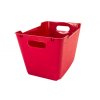 Plastový box LOFT 6 l, tmavě červený, 29,5x19x15 cm 01