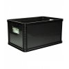 Plastový box Robusto 64 l, grafit, 60x40x32 cm 01