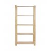Dřevěný regál B 18, 5 polic, 170x80x28,3 cm 04