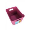 Plastový box LOFT 1,8 l, růžový, 19,5x14x10 cm 02